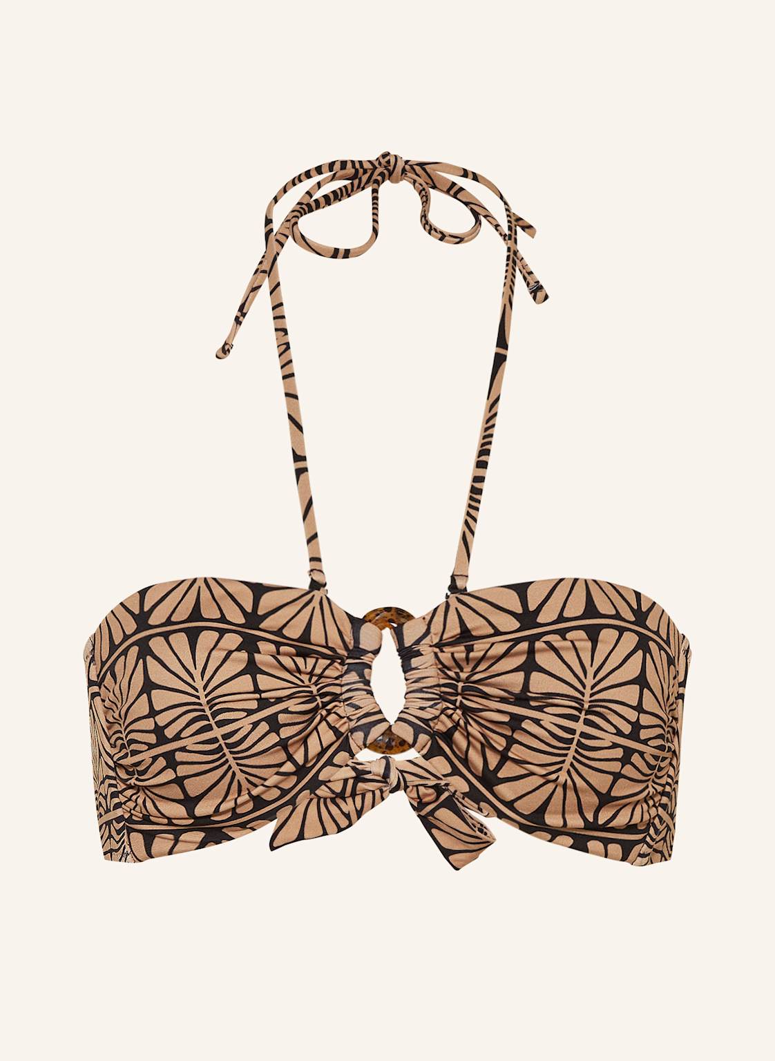 Watercult Bandeau-Bikini-Top Artisan Vibe braun Watercult Bandeau-Bikini-Top Artisan Vibe braun von WATERCULT