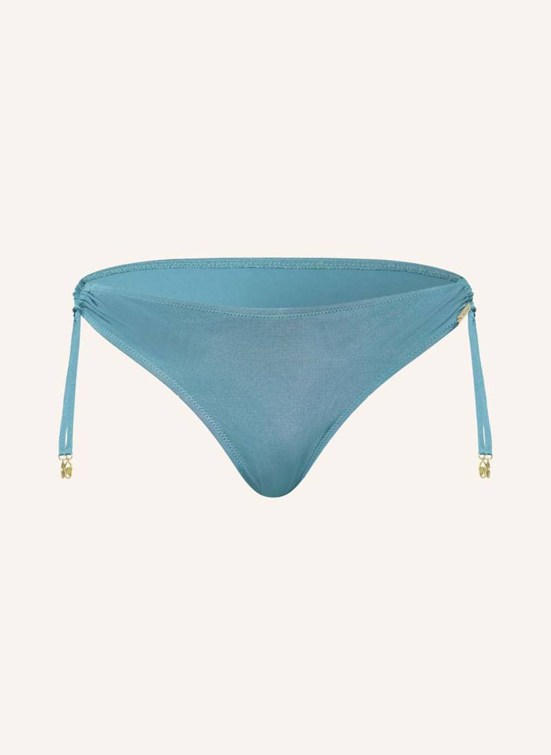 Watercult Basic-Bikini-Hose Shimmering Solids blau von WATERCULT