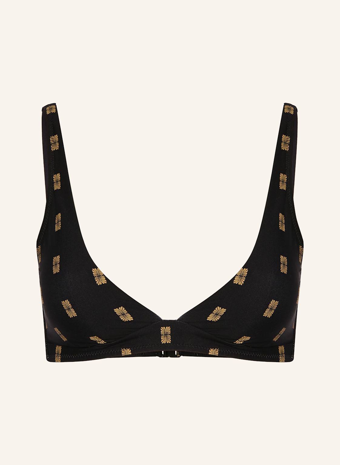 Watercult Bralette-Bikini-Top Microcraft schwarz von WATERCULT