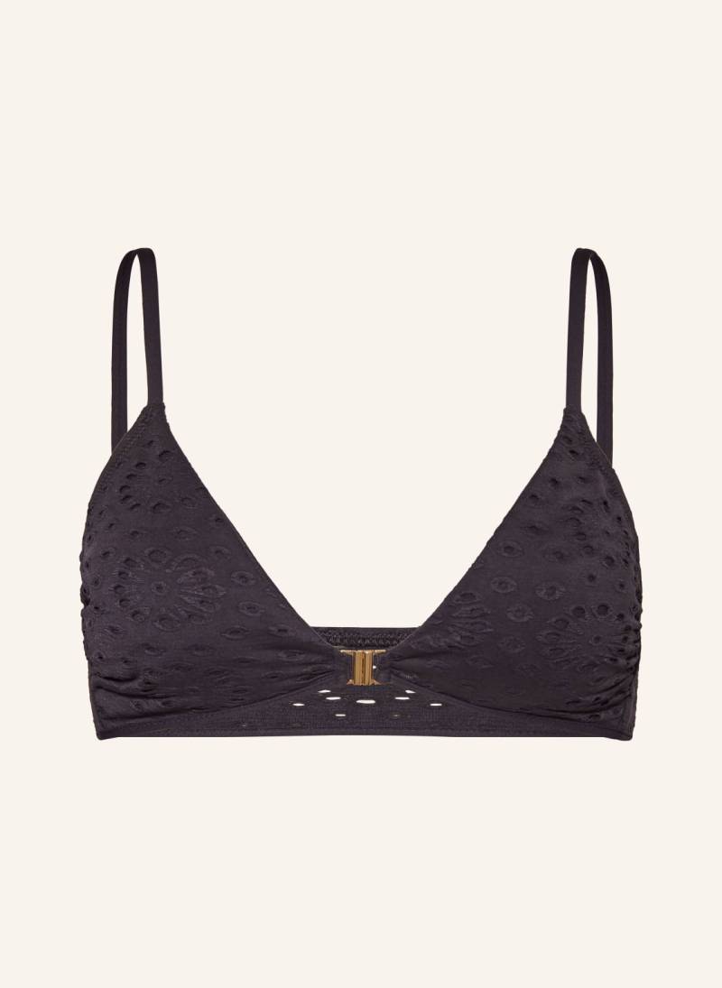 Watercult Bralette-Bikini-Top Riviera Notes schwarz von WATERCULT