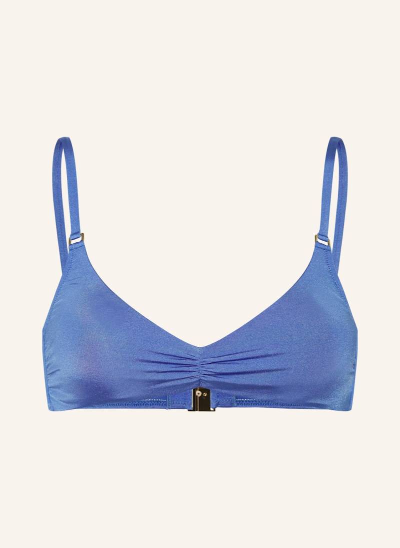 Watercult Bralette-Bikini-Top Shimmering Solids lila von WATERCULT