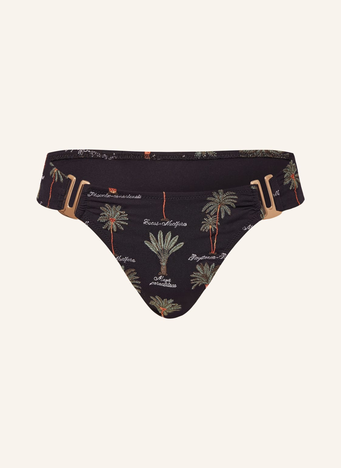 Watercult Brazilian-Bikini-Hose Art Herbaria schwarz Watercult Brazilian-Bikini-Hose Art Herbaria schwarz von WATERCULT