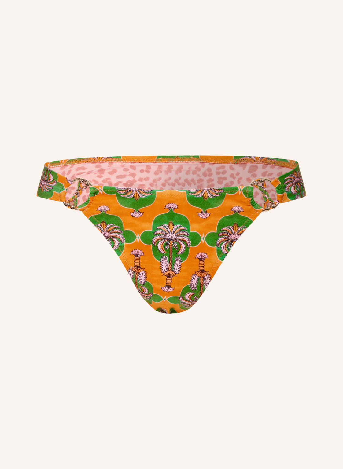 Watercult Brazilian-Bikini-Hose Palm Festival orange von WATERCULT