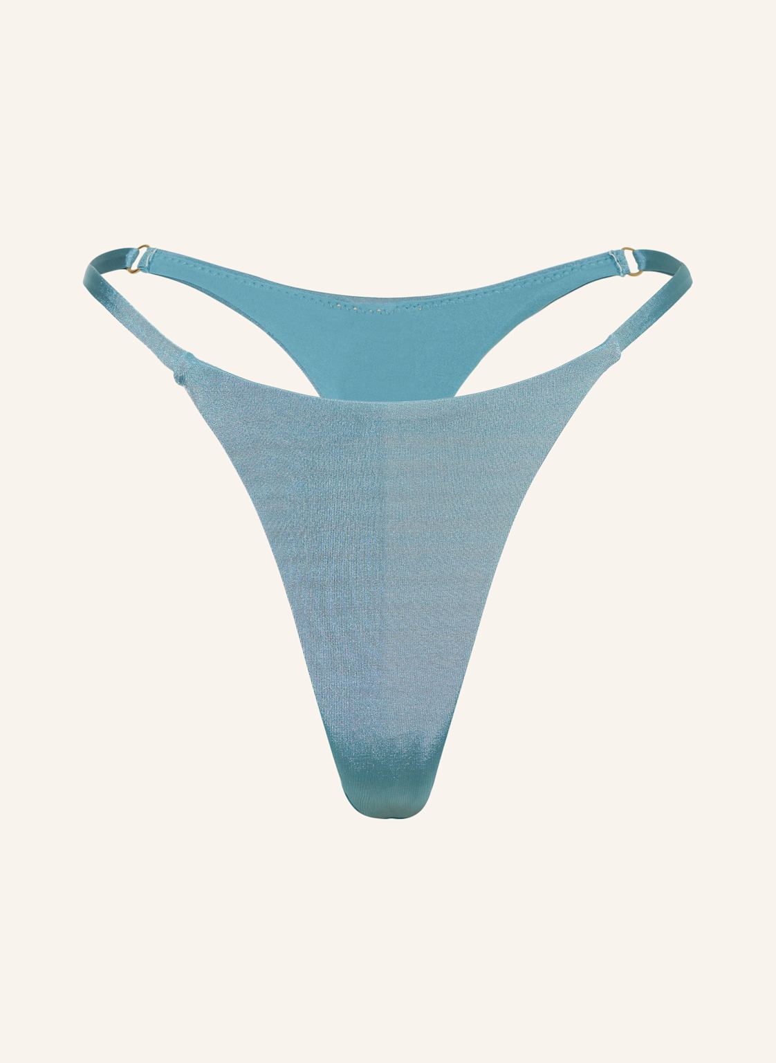 Watercult Brazilian-Bikini-Hose Shimmering Solids blau Watercult Brazilian-Bikini-Hose Shimmering Solids blau von WATERCULT