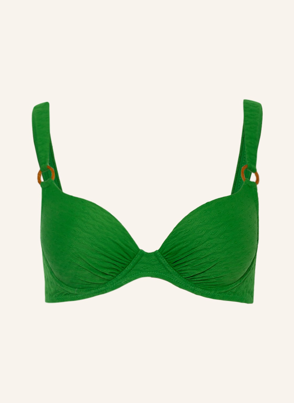 Watercult Bügel-Bikini-Top Bamboo Solids gruen von WATERCULT