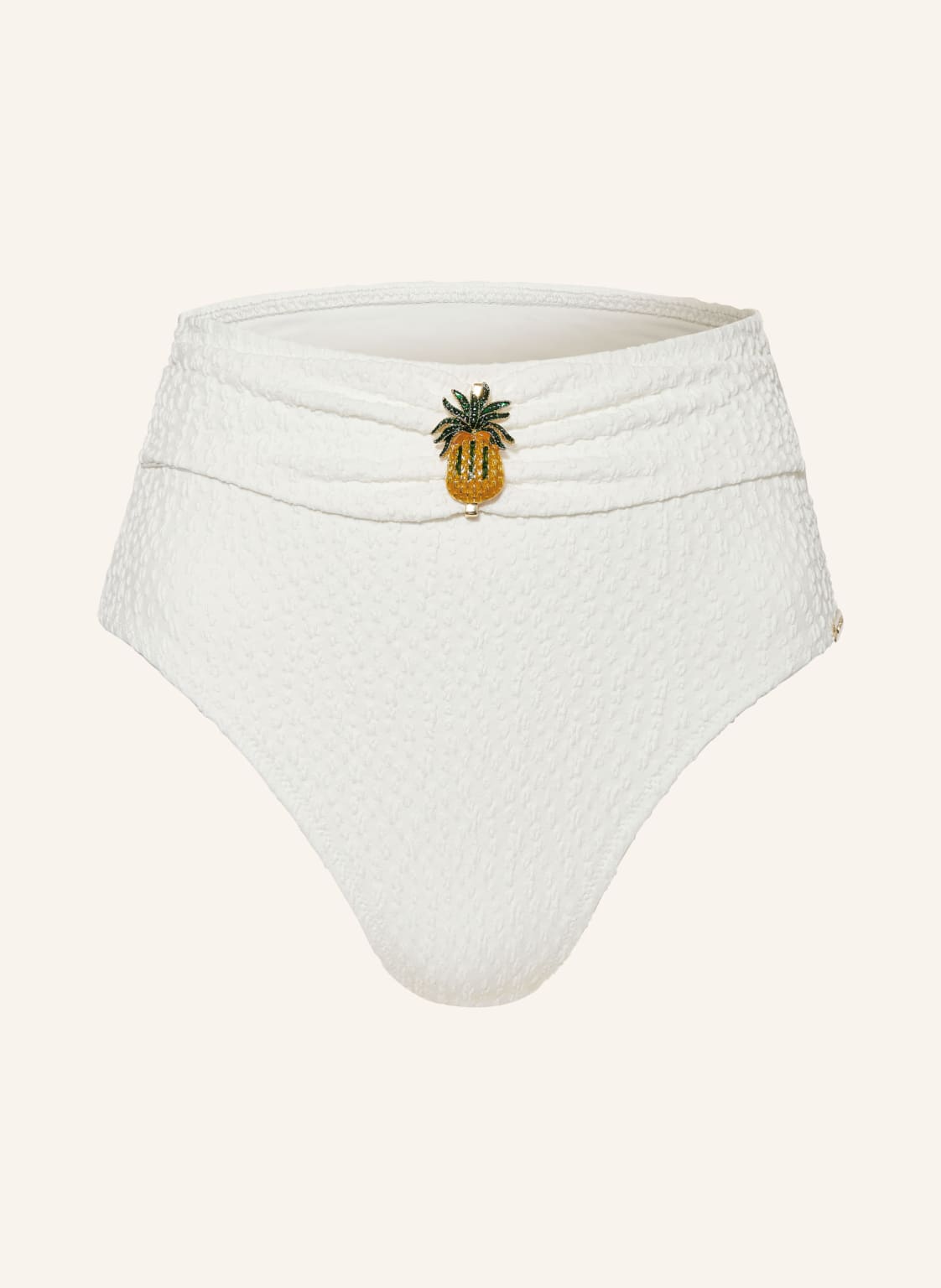 Watercult High-Waist-Bikini-Hose Boho Grace weiss Watercult High-Waist-Bikini-Hose Boho Grace weiss von WATERCULT