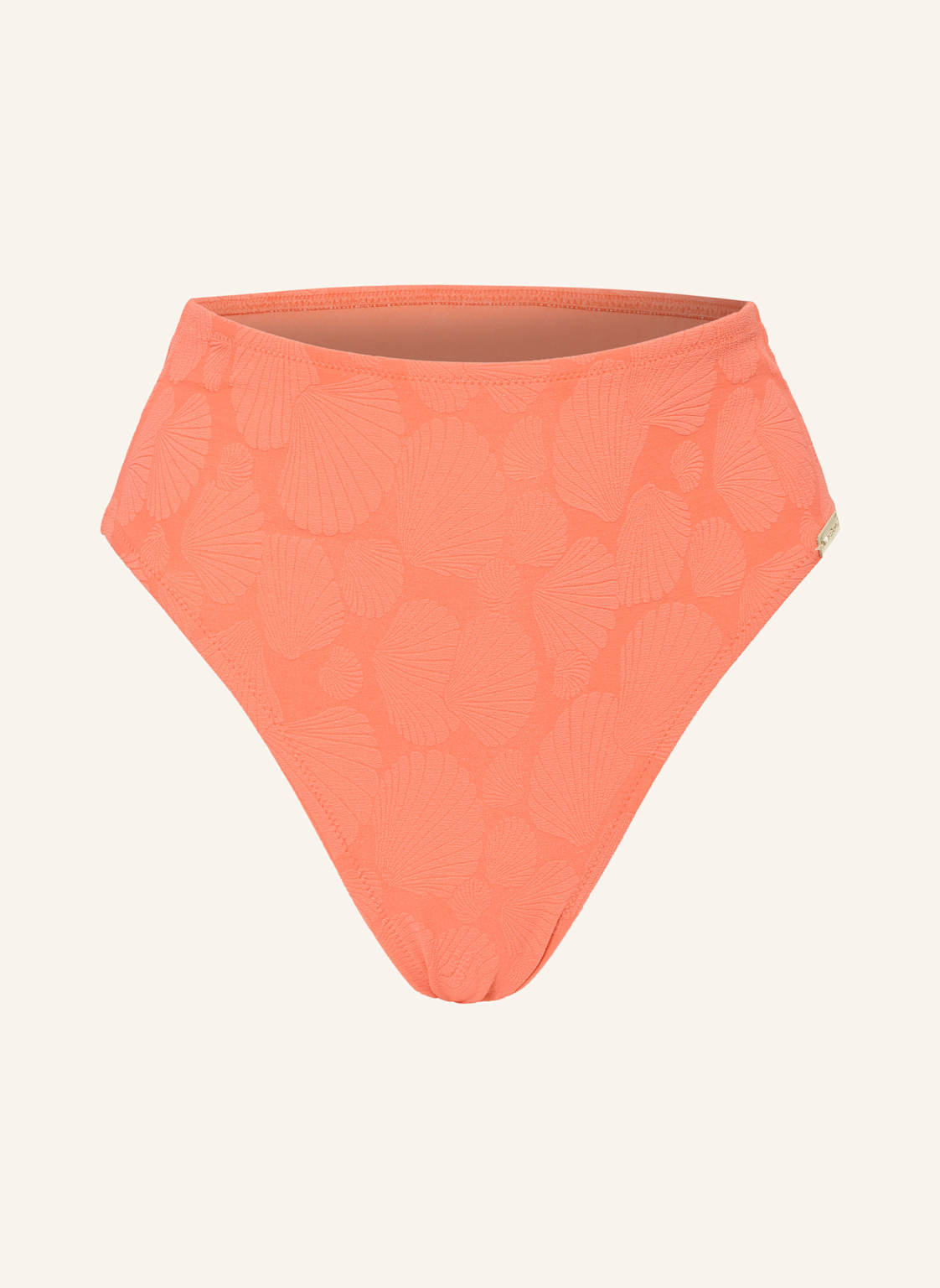 Watercult High-Waist-Bikini-Hose Coastal Daydream orange Watercult High-Waist-Bikini-Hose Coastal Daydream orange von WATERCULT