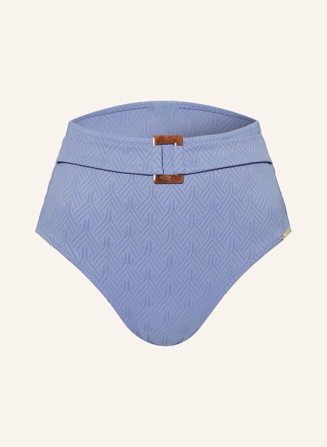 Watercult High-Waist-Bikini-Hose Island Nostalgia blau Watercult High-Waist-Bikini-Hose Island Nostalgia blau von WATERCULT