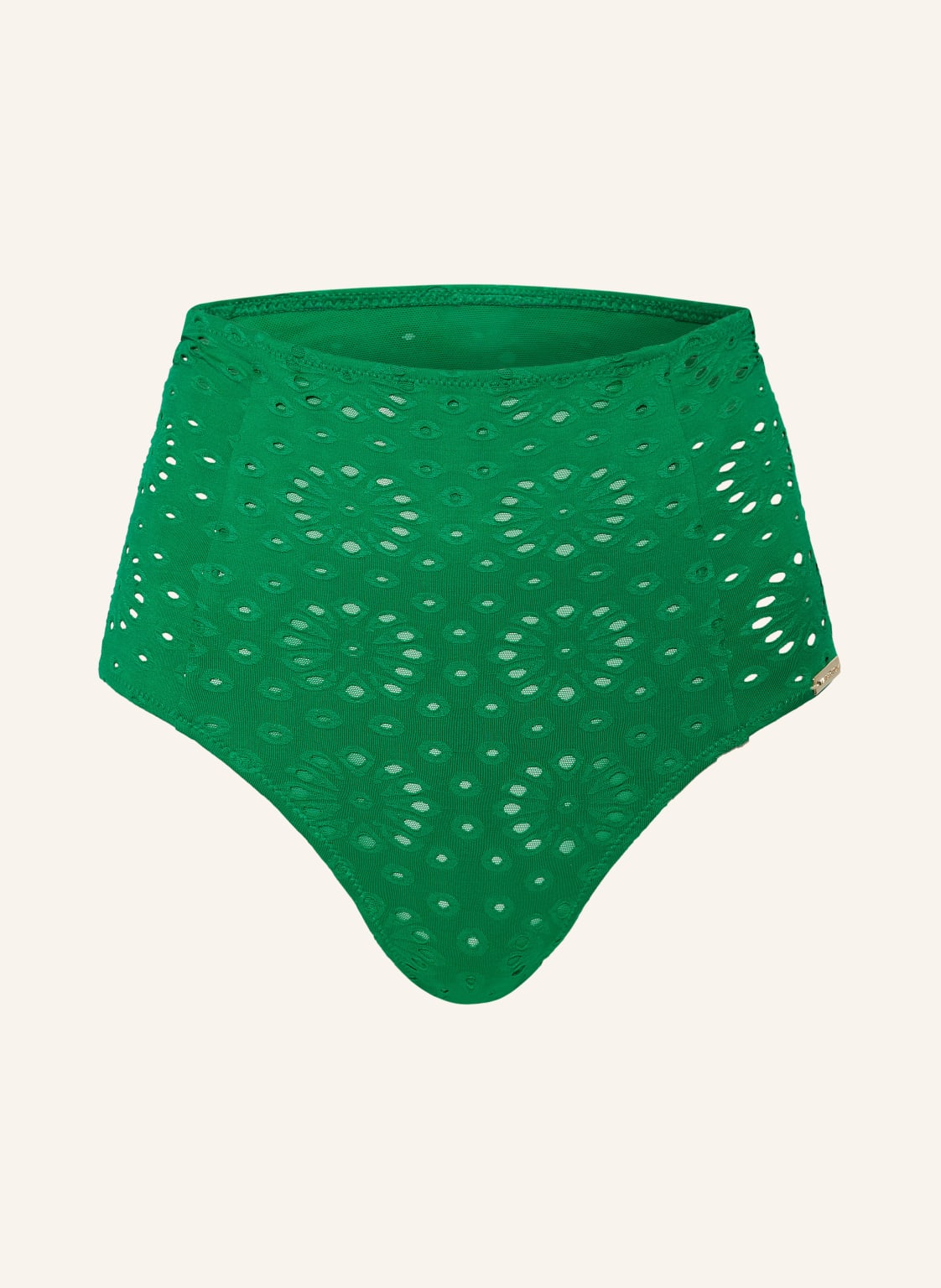 Watercult High-Waist-Bikini-Hose Riviera Notes gruen Watercult High-Waist-Bikini-Hose Riviera Notes gruen von WATERCULT