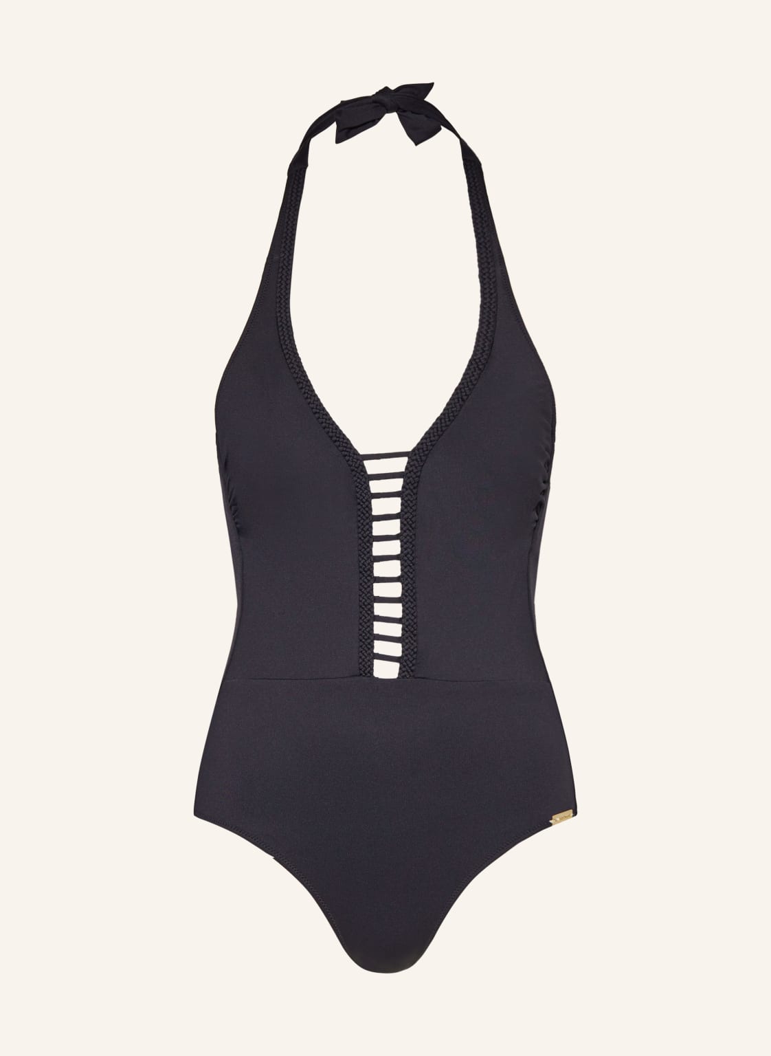 Watercult Neckholder-Badeanzug The Essentials schwarz Watercult Neckholder-Badeanzug The Essentials schwarz von WATERCULT