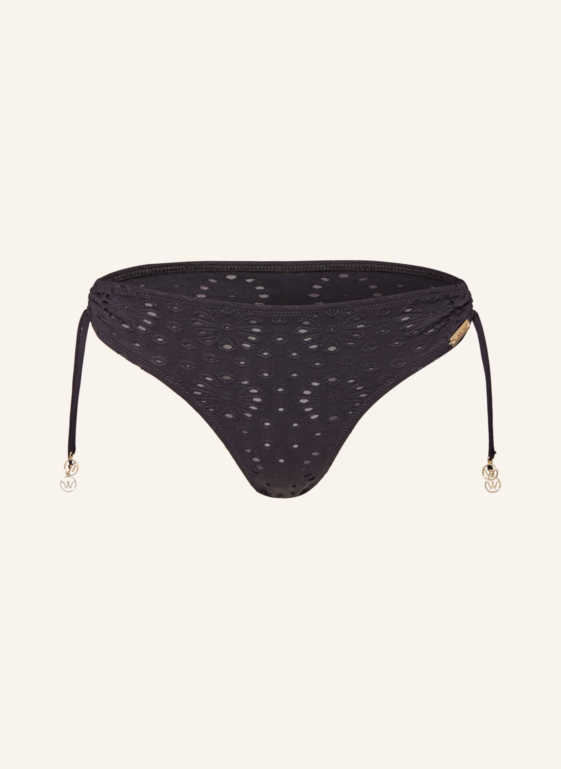 Watercult Triangel-Bikini-Hose Riviera Notes schwarz Watercult Triangel-Bikini-Hose Riviera Notes schwarz von WATERCULT