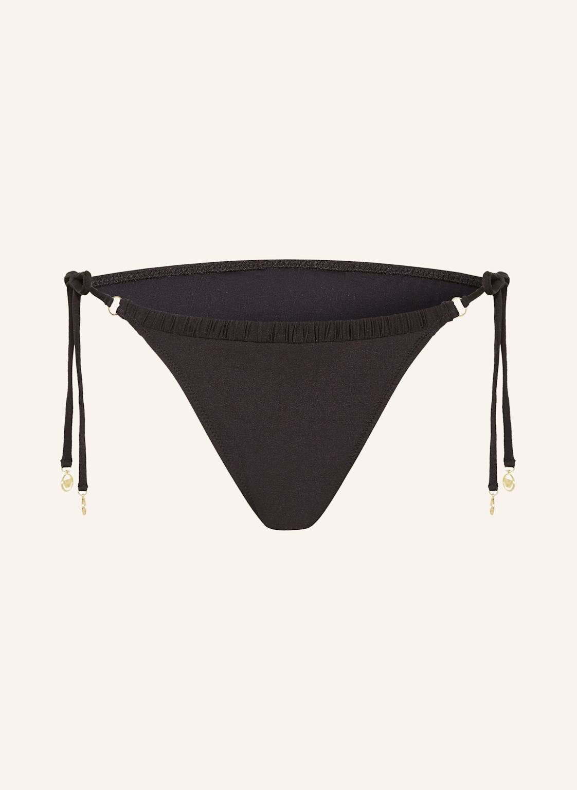 Watercult Triangel-Bikini-Hose Shimmering Solids schwarz Watercult Triangel-Bikini-Hose Shimmering Solids schwarz von WATERCULT