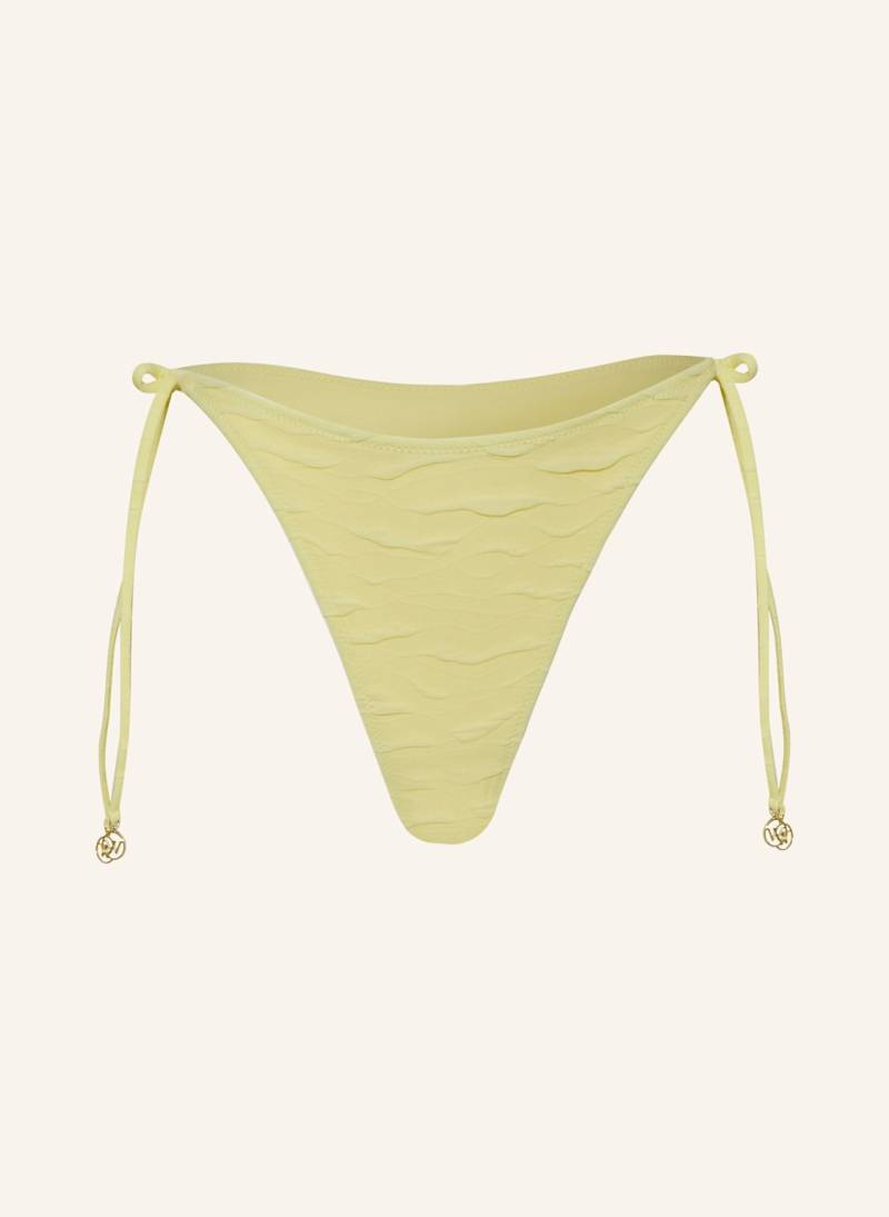 Watercult Triangel-Bikini-Hose Tidal Radiance gelb von WATERCULT