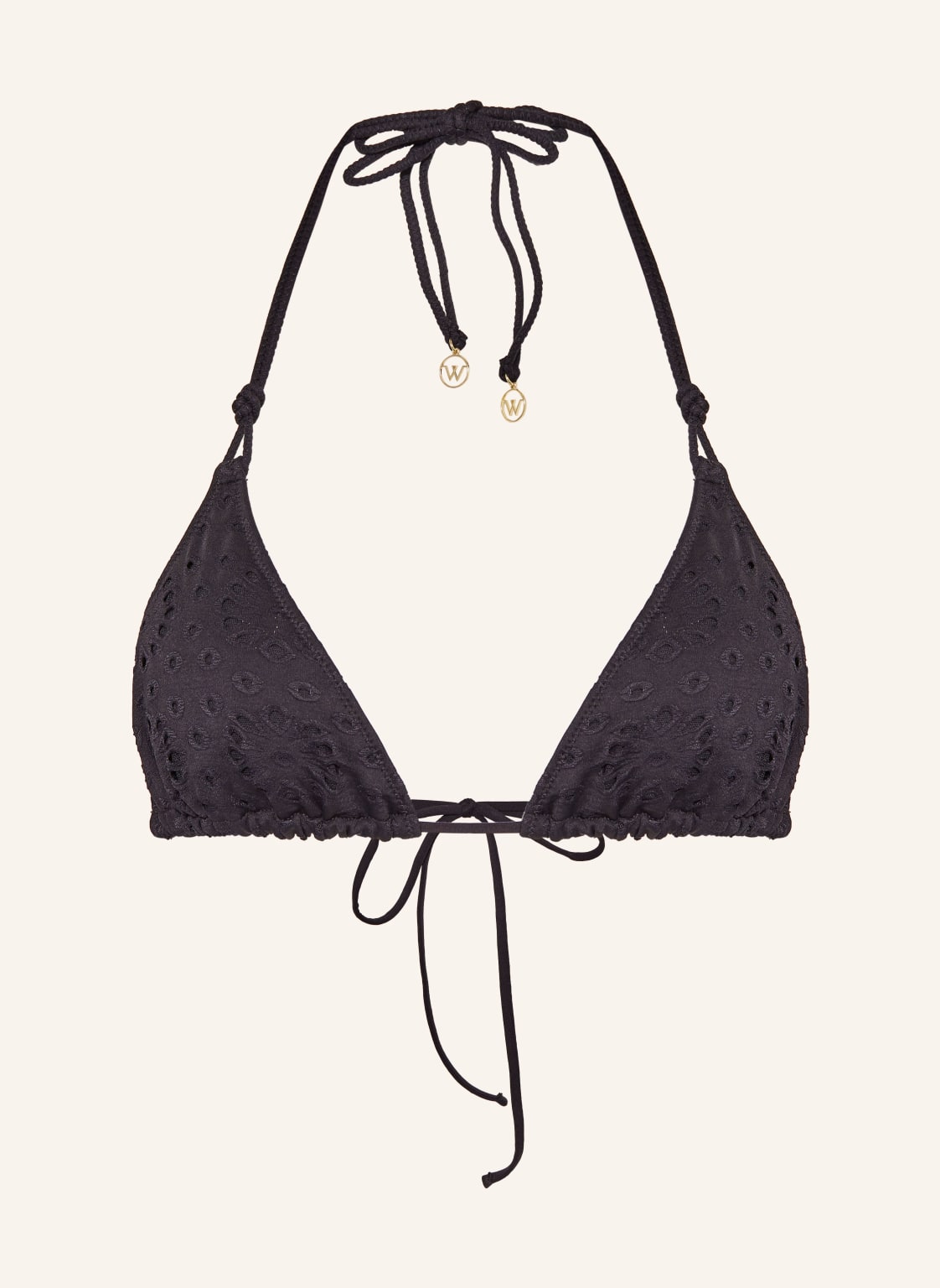 Watercult Triangel-Bikini-Top Riviera Notes schwarz Watercult Triangel-Bikini-Top Riviera Notes schwarz von WATERCULT