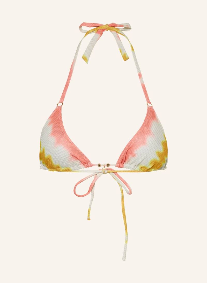 Watercult Triangel-Bikini-Top Summer Muse Mit Glitzergarn rosa von WATERCULT