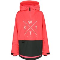 WATTS Damen Ski Schlupfjacke Metodg rot | M von WATTS