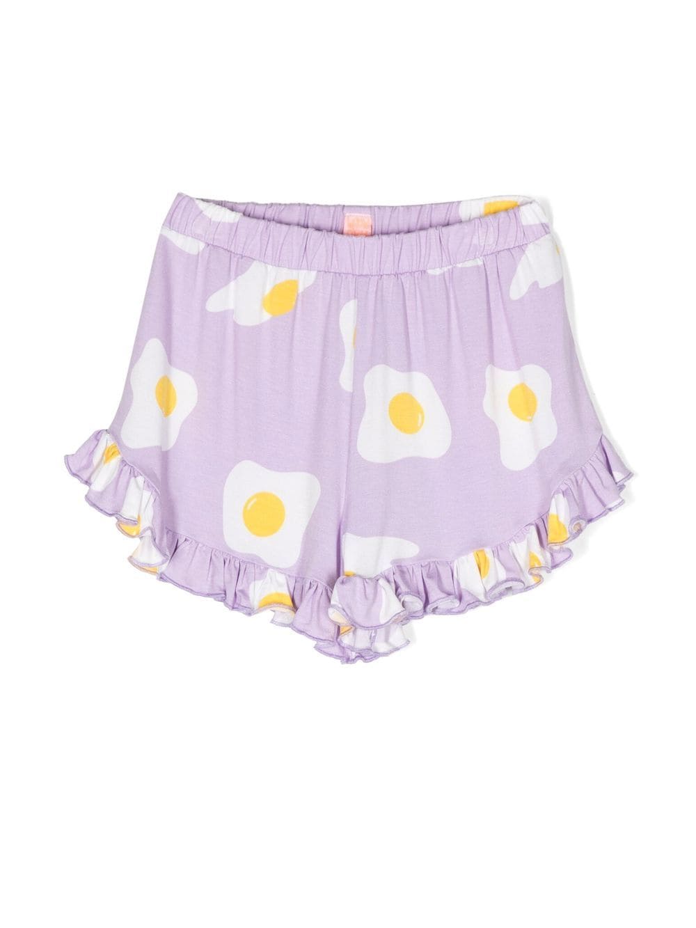 WAUW CAPOW by BANGBANG Augusta egg-print shorts - Purple von WAUW CAPOW by BANGBANG