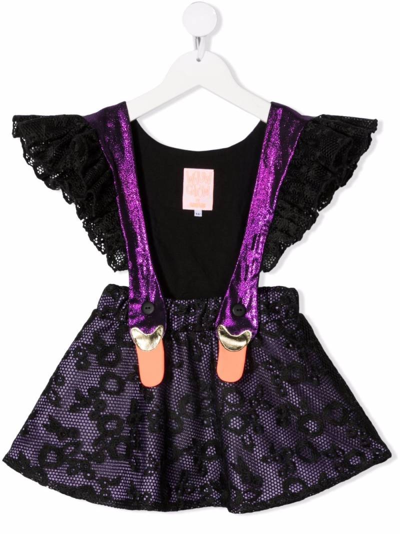 WAUW CAPOW by BANGBANG Bird Girl Frill Limited dress - Black von WAUW CAPOW by BANGBANG