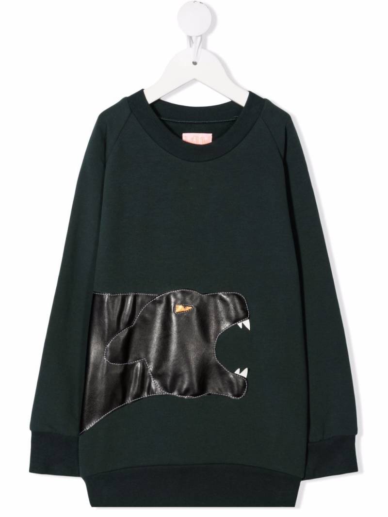 WAUW CAPOW by BANGBANG Blaise cotton sweatshirt - Green von WAUW CAPOW by BANGBANG