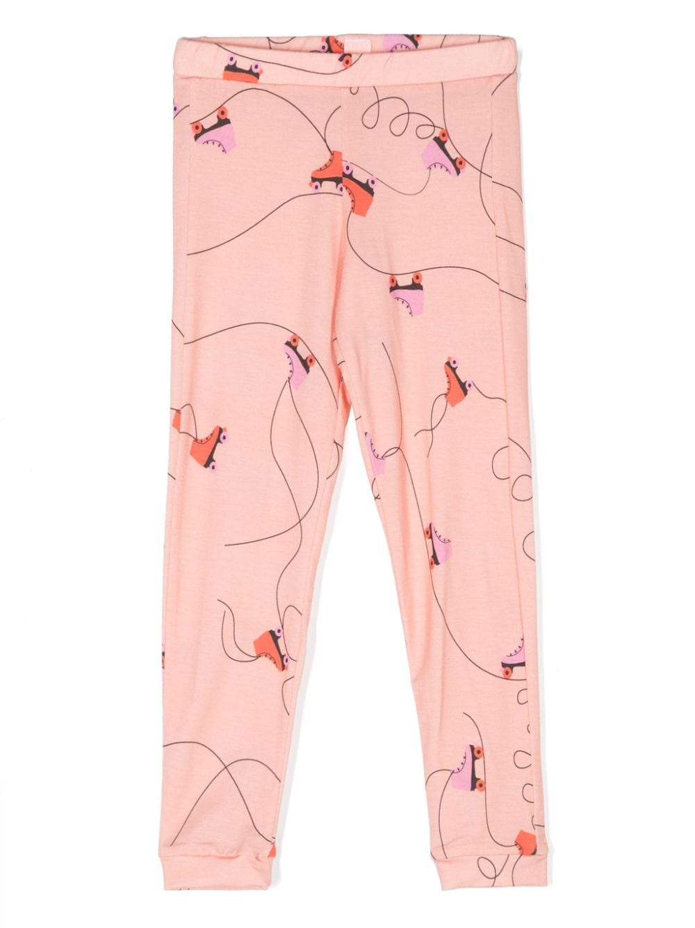 WAUW CAPOW by BANGBANG Camille Roller-print leggings - Orange von WAUW CAPOW by BANGBANG