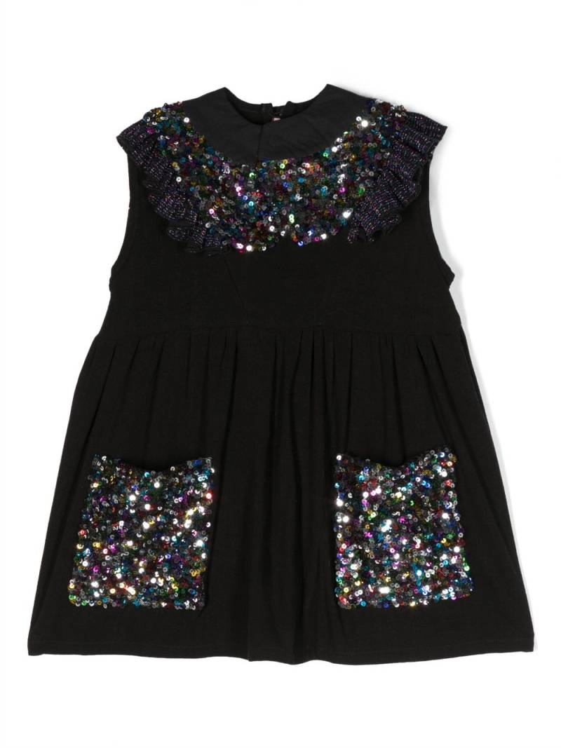 WAUW CAPOW by BANGBANG Clementine Konfetti sequin-embellished dress - Black von WAUW CAPOW by BANGBANG