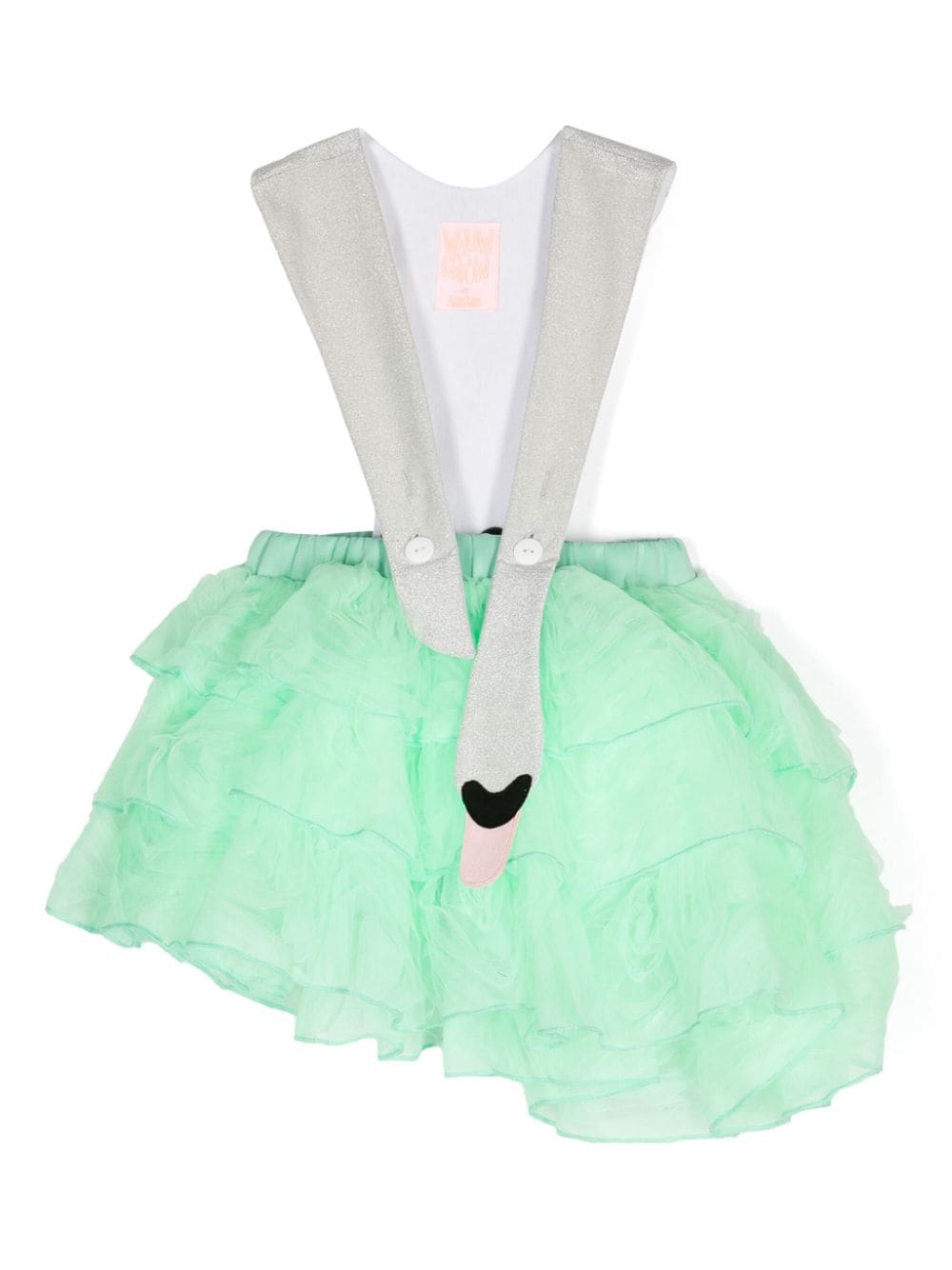 WAUW CAPOW by BANGBANG Fairytale tulle tiered dress - Green von WAUW CAPOW by BANGBANG