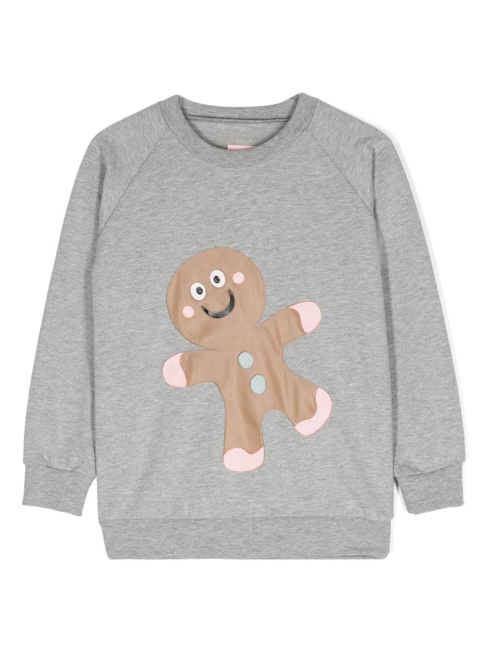 WAUW CAPOW by BANGBANG Gingerbread mélange sweatshirt - Grey von WAUW CAPOW by BANGBANG