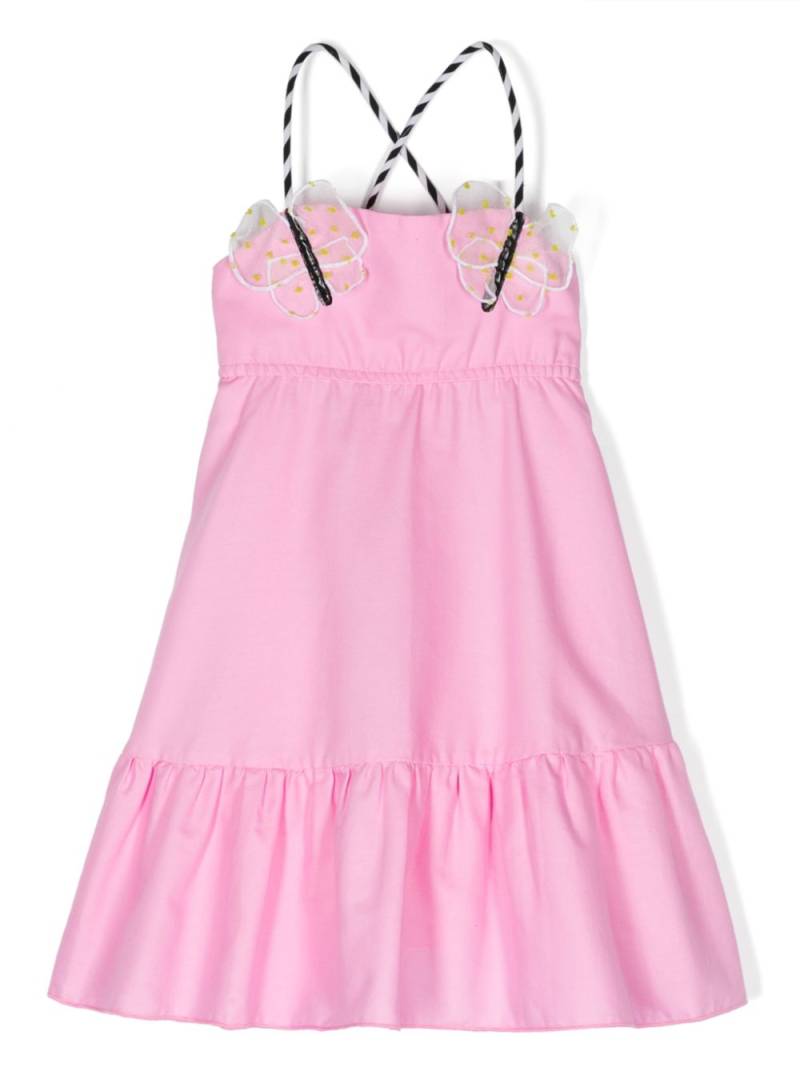 WAUW CAPOW by BANGBANG Lola Butterfly cotton dress - Pink von WAUW CAPOW by BANGBANG