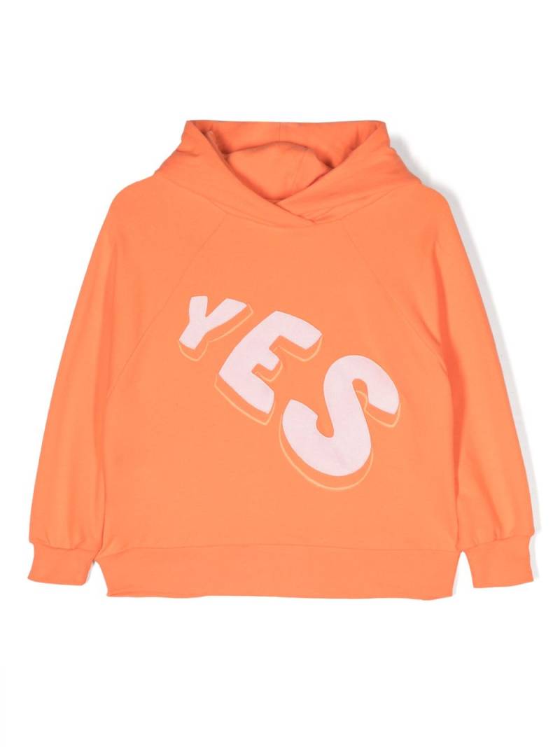 WAUW CAPOW by BANGBANG Oui stretch organic-cotton hoodie - Orange von WAUW CAPOW by BANGBANG