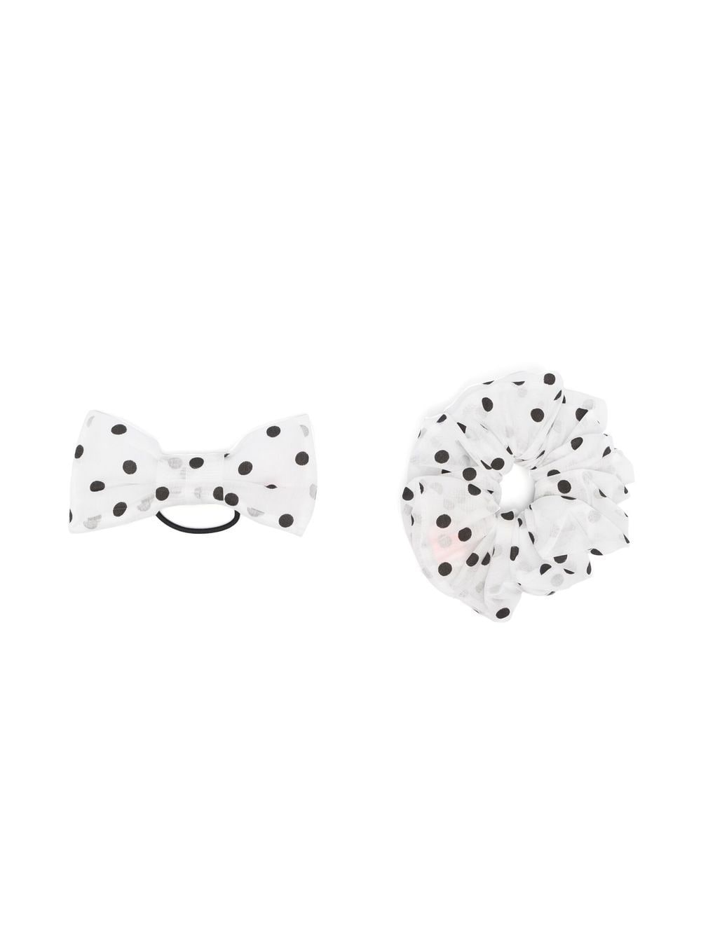 WAUW CAPOW by BANGBANG polkadot 2 pack hairbands - Black von WAUW CAPOW by BANGBANG