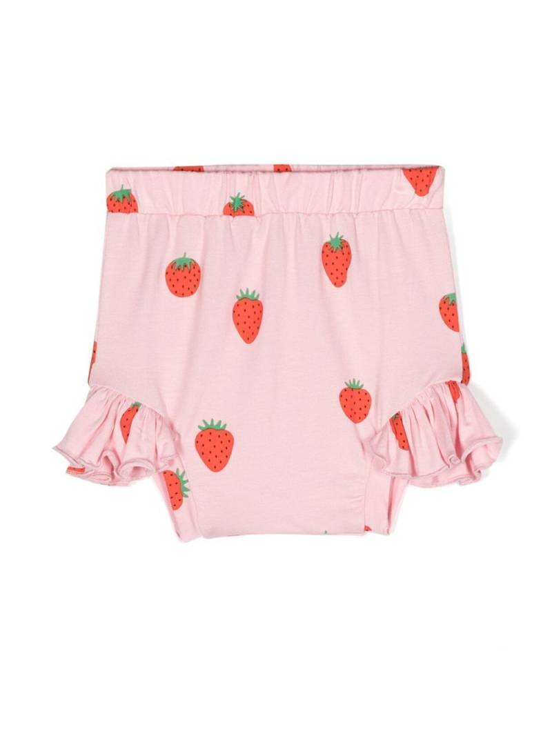 WAUW CAPOW by BANGBANG strawberry-print ruffled bloomers - Pink von WAUW CAPOW by BANGBANG