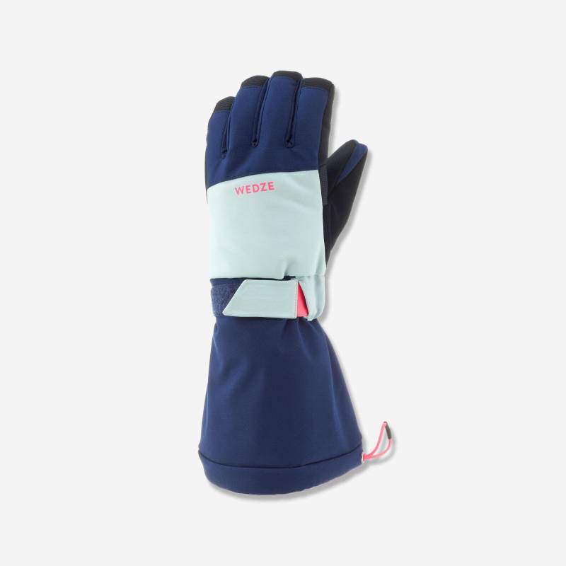 Handschuhe - Long 500 Unisex Blau 140 von WEDZE