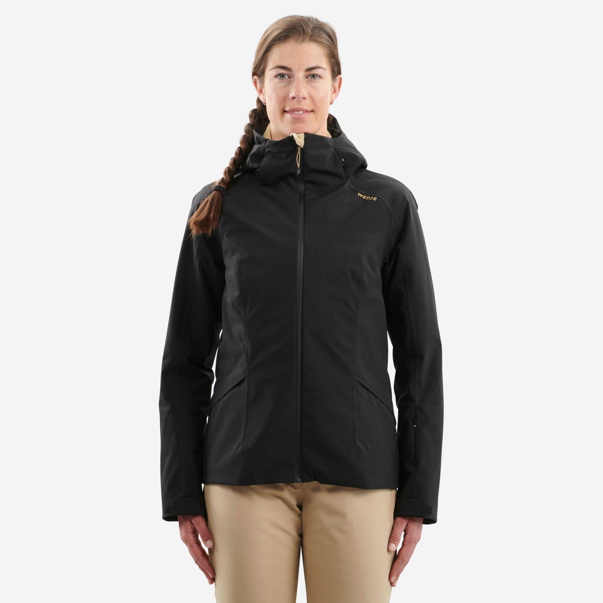 Jacke - 500 Damen Schwarz Leicht XS von WEDZE