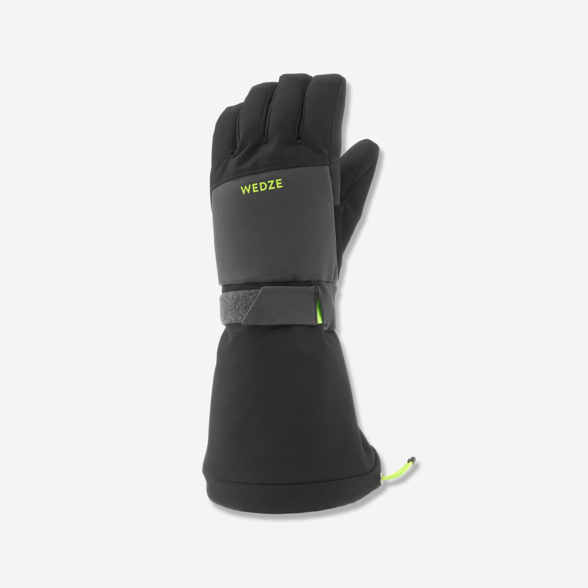 Handschuhe - Long 500 Unisex Gewittergrau 164 von WEDZE