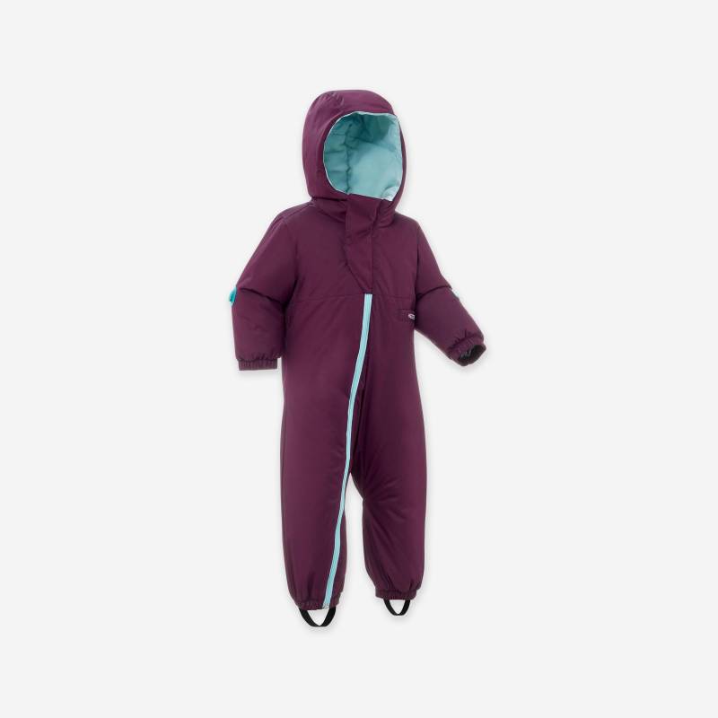 Skianzug - Warm Bb Unisex Lila 18M von WEDZE