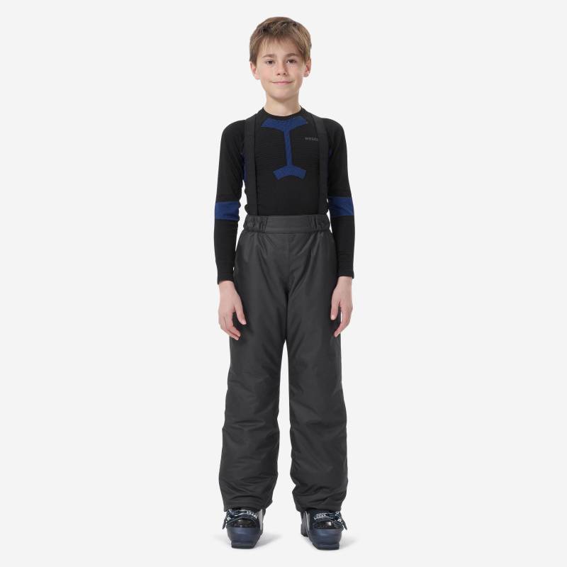 Sporthose - Warm 100 Unisex Gewittergrau 6A von WEDZE