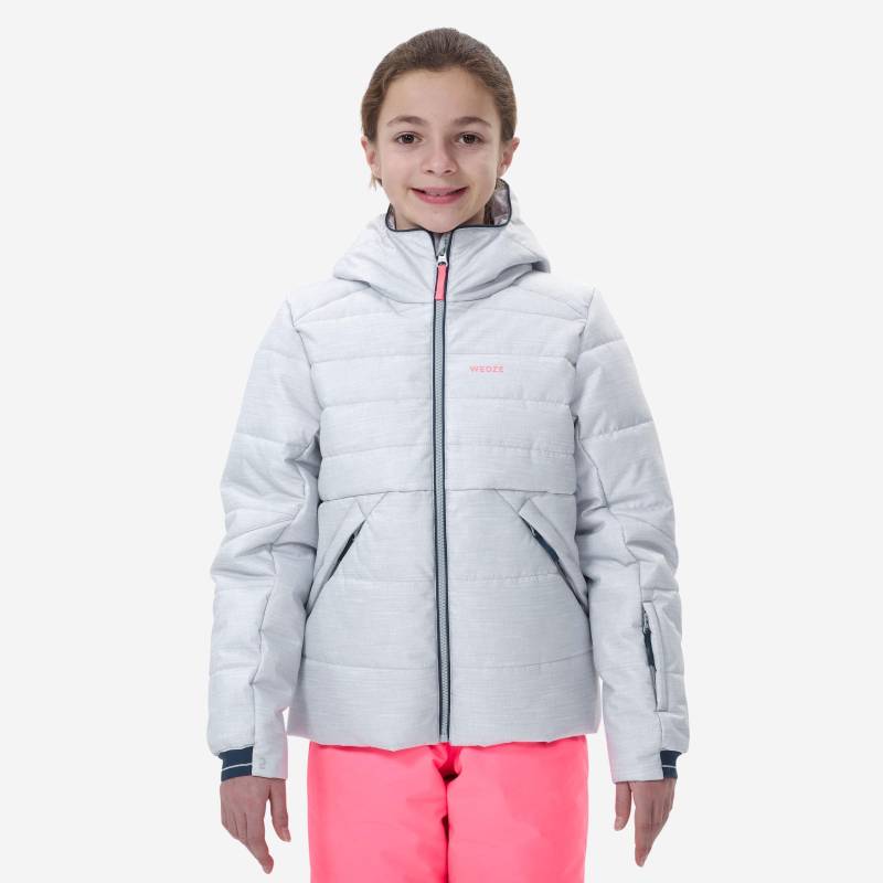 Wattierte Jacke - Warm 180 Unisex Grau 8A von WEDZE