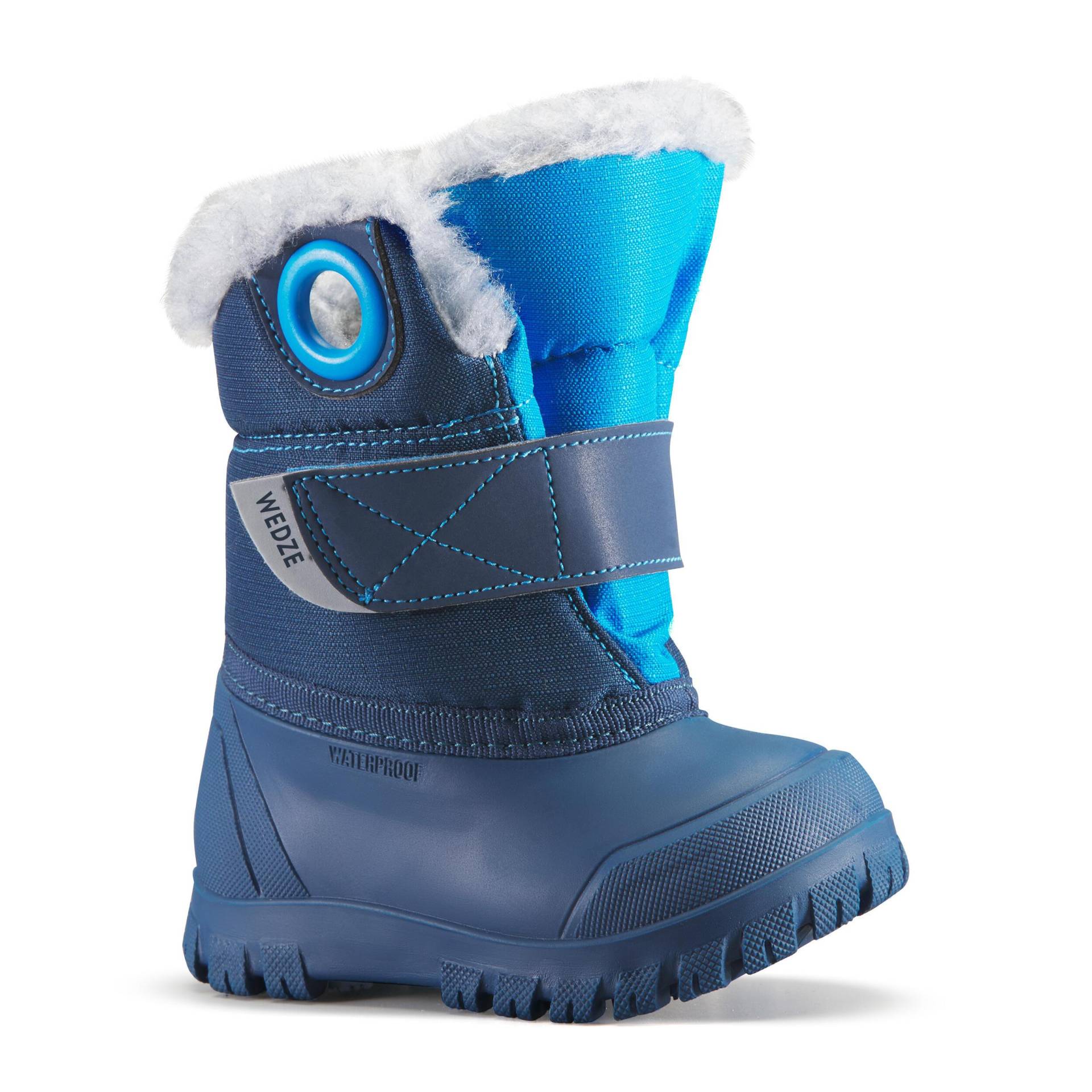 Schneestiefel - Bb Xwarm Unisex Blau Bedruckt 24/25 von WEDZE