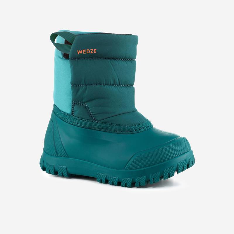 Schneestiefel - Warm Bb 500 Unisex Blau Bedruckt 18/19 von WEDZE