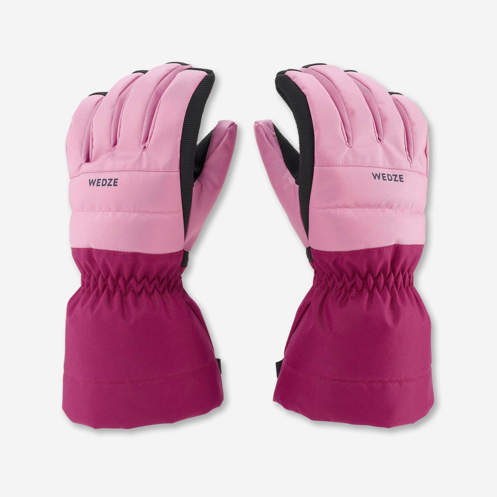 Handschuhe - 500 Unisex Pink 164 von WEDZE