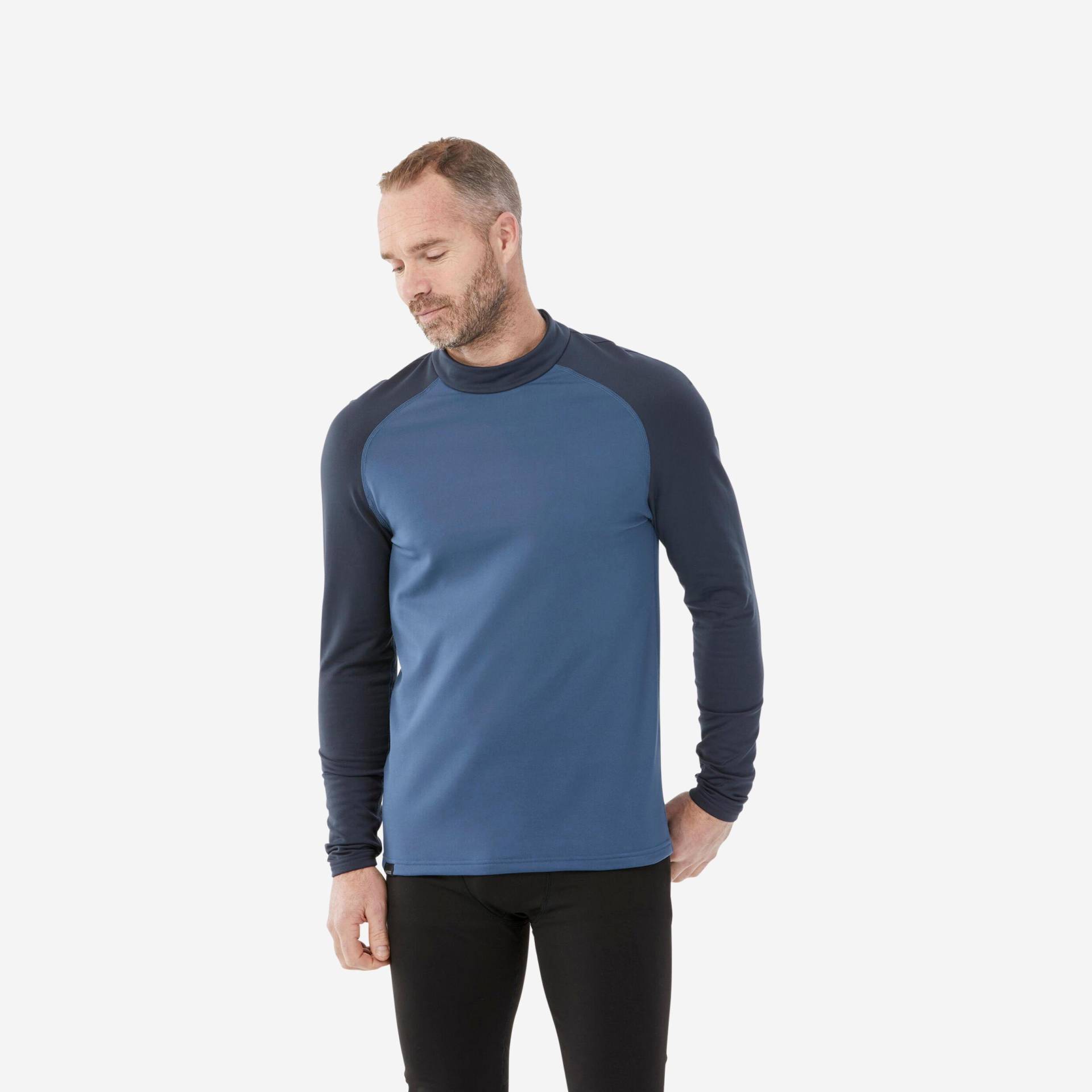 Unterhemd - Bl 500 Herren Blau Bedruckt XL von WEDZE