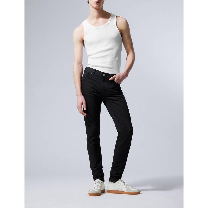 Jeans, Skinny Fit Herren Black L30/W30 von WEEKDAY