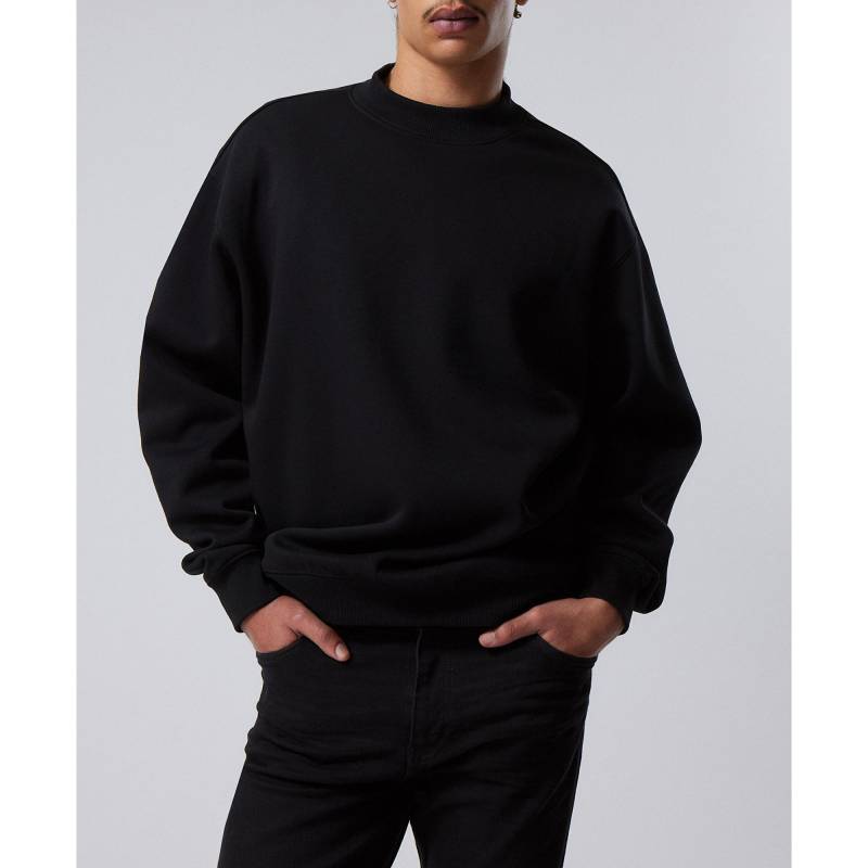 WEEKDAY - Sweatshirt, für Herren, Black, Größe M von WEEKDAY