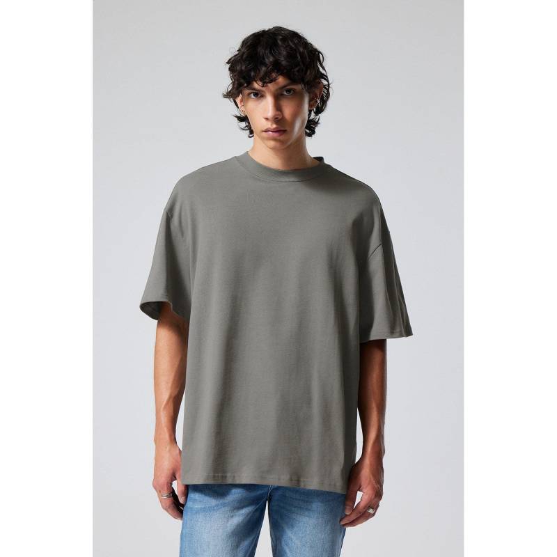 T-shirt Herren Grau S von WEEKDAY