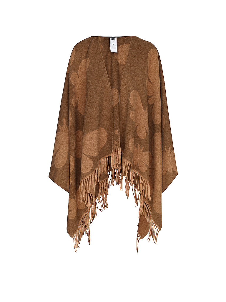 WEEKEND MAX MARA Cape - Poncho PACE braun von WEEKEND MAX MARA