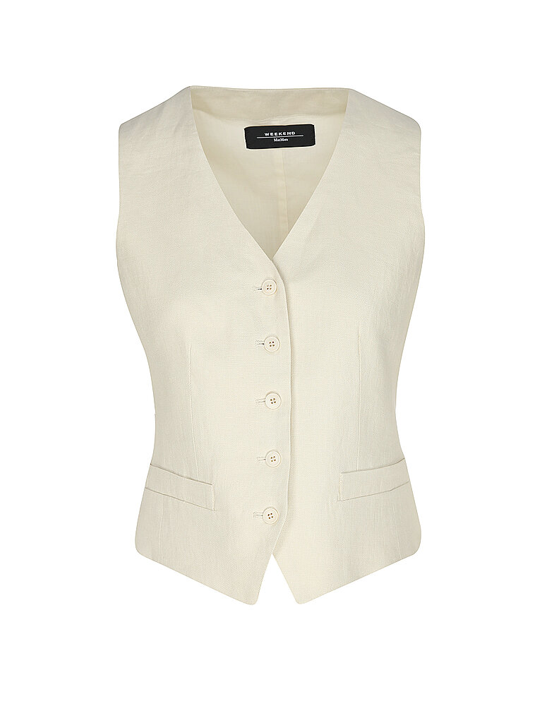 WEEKEND MAX MARA Gilet PACCHE beige | 36 von WEEKEND MAX MARA