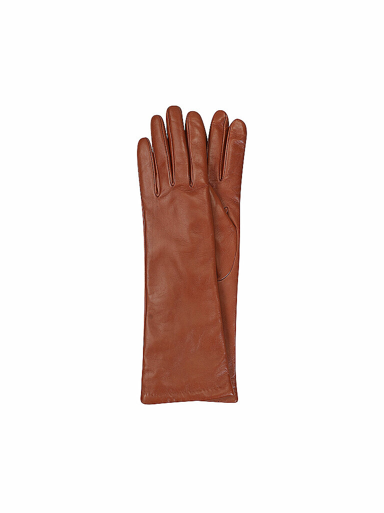 WEEKEND MAX MARA Handschuhe SENAPE braun | 7,5 von WEEKEND MAX MARA