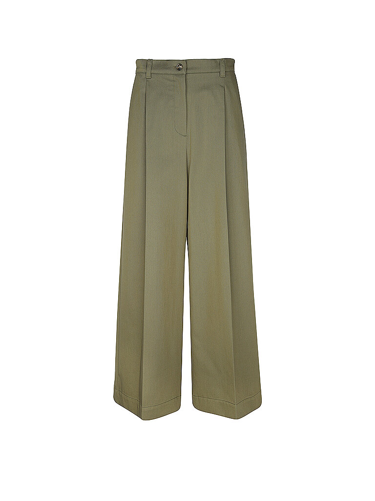 WEEKEND MAX MARA Hose Wide Leg NEBBIE olive | 32 von WEEKEND MAX MARA