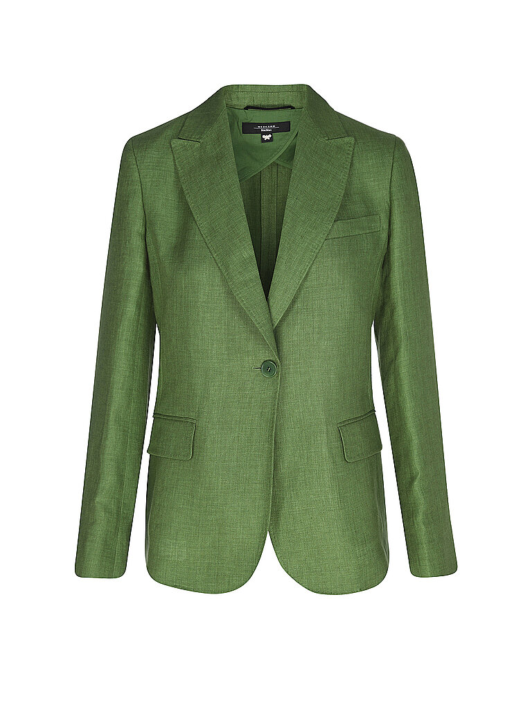 WEEKEND MAX MARA Leinenblazer NALUT grün | 34 von WEEKEND MAX MARA