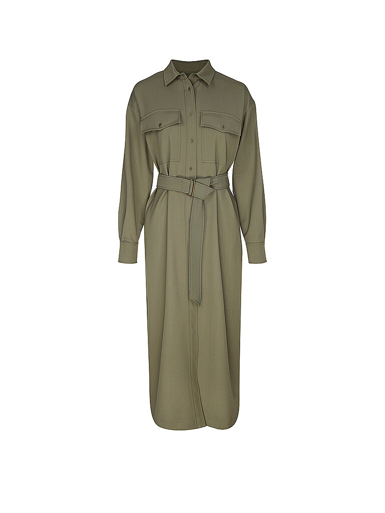 WEEKEND MAX MARA Midikleid CLOWN olive | 34 von WEEKEND MAX MARA